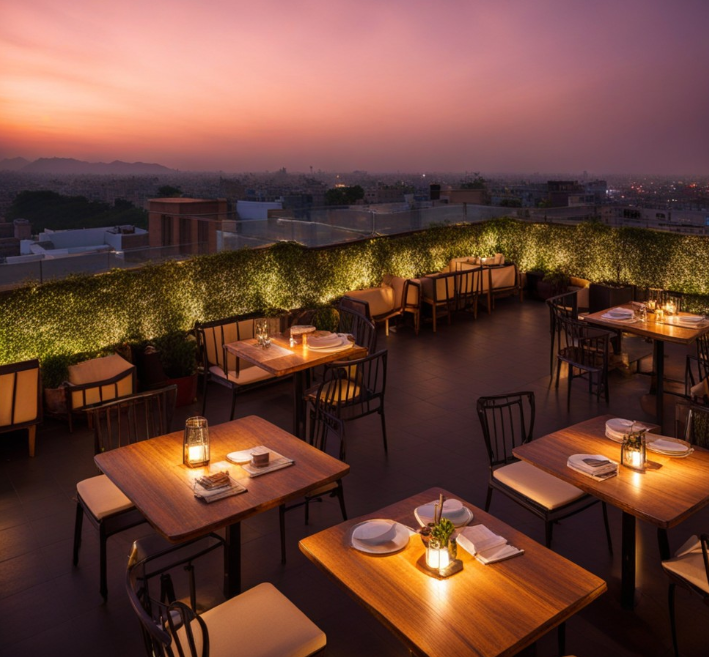 Rooftop Cafes in jaipur
